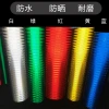 Black, yellow, red and white twill EGP super engineering grade reflective film, high-speed national road sign microprism PET reflective adhesive details Picture
